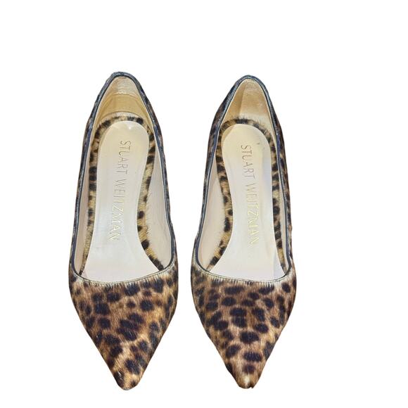 Stuart weitzman fur pumps size 9 great condition - Picture 2 of 8